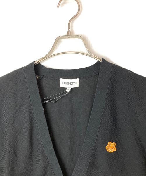 KENZO（ケンゾー）KENZO (ケンゾー) Tiger crest cardigan ブラック サイズ:Ｍ 未使用品の古着・服飾アイテム