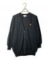 KENZO（ケンゾー）の古着「Tiger crest cardigan」｜ブラック