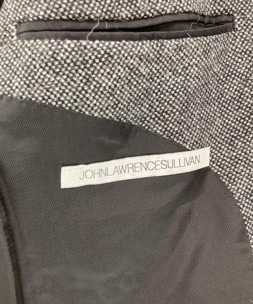 JOHN LAWRENCE SULLIVAN（ジョン ローレンス サリバン）JOHN LAWRENCE SULLIVAN (ジョン ローレンス サリバン) シルク混ウール2Bジャケット グレー サイズ:36の古着・服飾アイテム