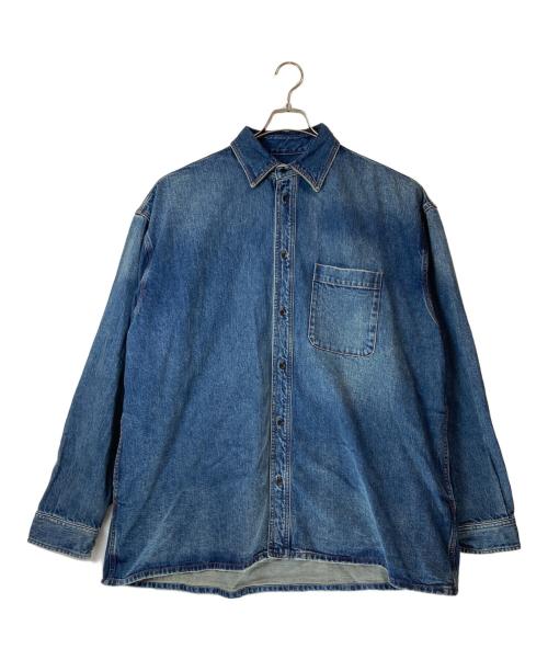 mb（エムビー）mb (エムビー) ハイエンド ヴィンテージデニムシャツ ジャケット インディゴ サイズ:Lの古着・服飾アイテム