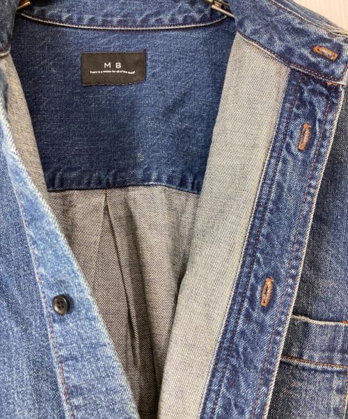 mb（エムビー）mb (エムビー) ハイエンド ヴィンテージデニムシャツ ジャケット インディゴ サイズ:Lの古着・服飾アイテム