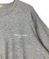 中古・古着 COMME des GARCONS HOMME (コムデギャルソン オム) ロゴプリントカットソー グレー サイズ:FREE：8000円