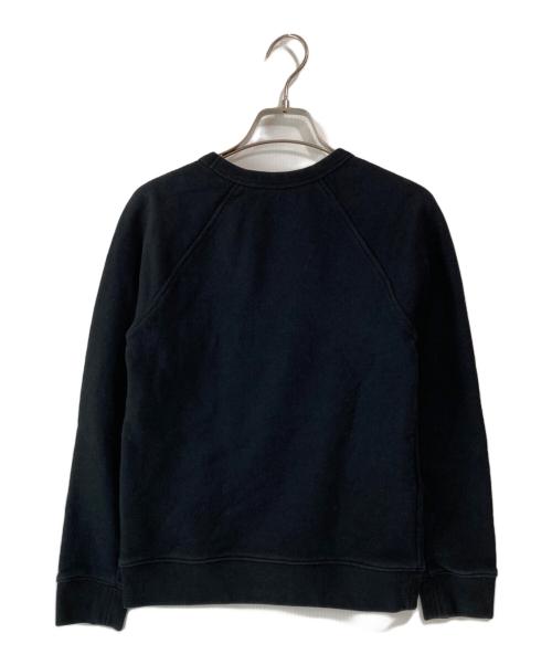 GUCCI（グッチ）GUCCI (グッチ) ロゴスウェットシャツ ブラック サイズ:10の古着・服飾アイテム