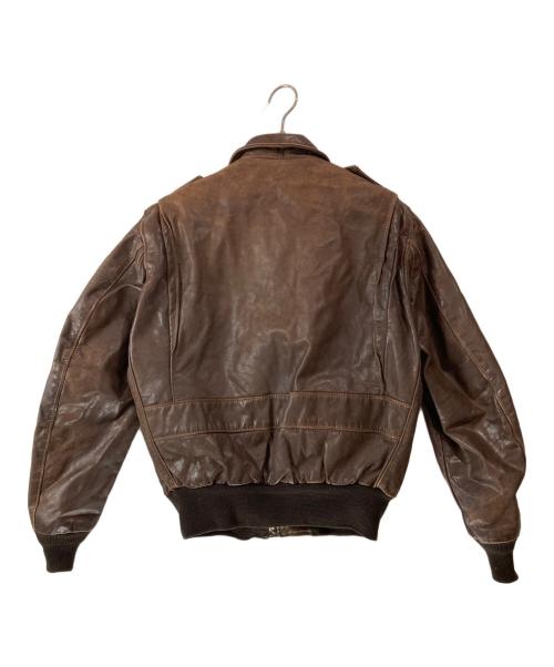 Schott（ショット）Schott (ショット) A2フライトジャケット ブラウン サイズ:40の古着・服飾アイテム