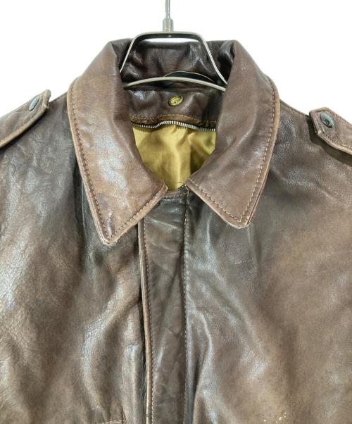 Schott（ショット）Schott (ショット) A2フライトジャケット ブラウン サイズ:40の古着・服飾アイテム