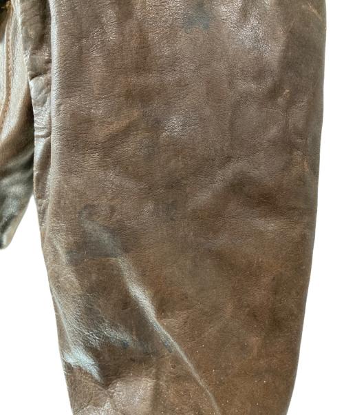 Schott（ショット）Schott (ショット) A2フライトジャケット ブラウン サイズ:40の古着・服飾アイテム