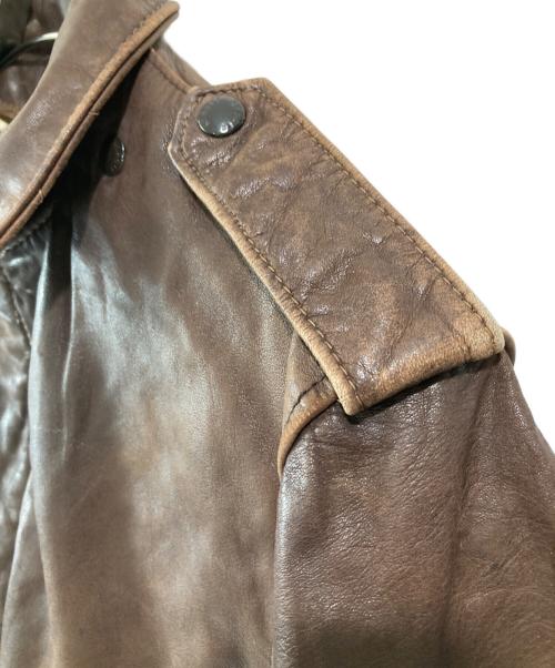 Schott（ショット）Schott (ショット) A2フライトジャケット ブラウン サイズ:40の古着・服飾アイテム
