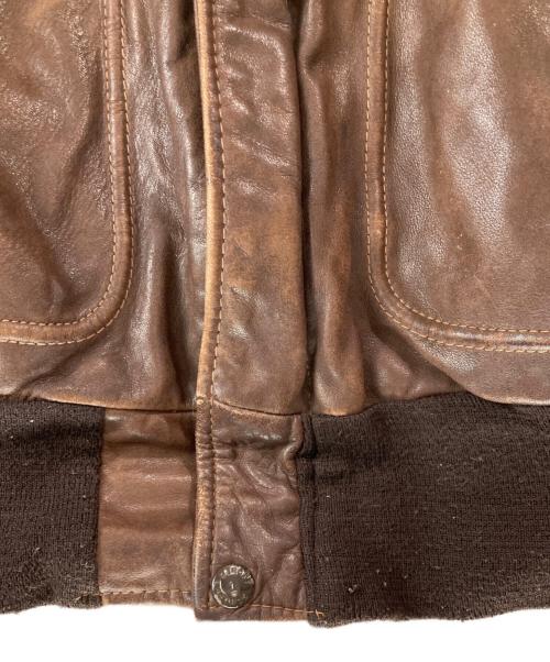 Schott（ショット）Schott (ショット) A2フライトジャケット ブラウン サイズ:40の古着・服飾アイテム