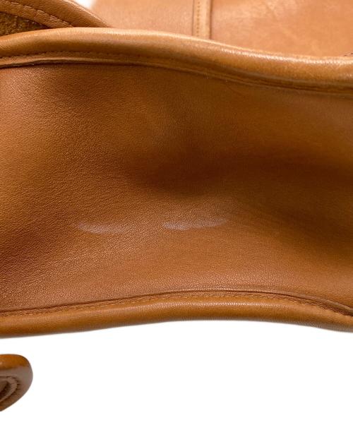COACH（コーチ）COACH (コーチ) レザーショルダーバッグ ブラウンの古着・服飾アイテム