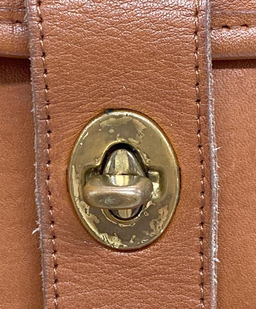 COACH（コーチ）COACH (コーチ) レザーショルダーバッグ ブラウンの古着・服飾アイテム