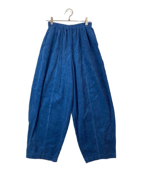 KAGURE（カグレ）KAGURE (カグレ) コーデュロイボリュームパンツ／かぐれ ネイビー サイズ:FREEの古着・服飾アイテム