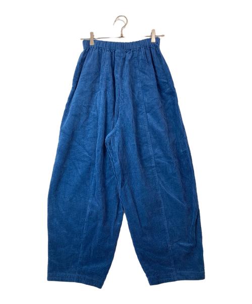 KAGURE（カグレ）KAGURE (カグレ) コーデュロイボリュームパンツ／かぐれ ネイビー サイズ:FREEの古着・服飾アイテム