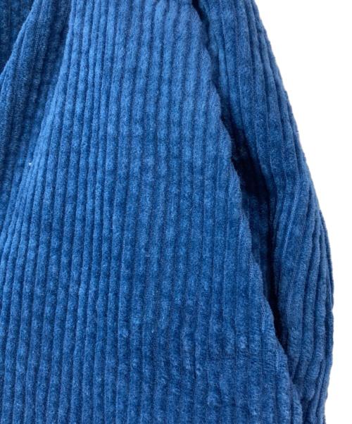 KAGURE（カグレ）KAGURE (カグレ) コーデュロイボリュームパンツ／かぐれ ネイビー サイズ:FREEの古着・服飾アイテム