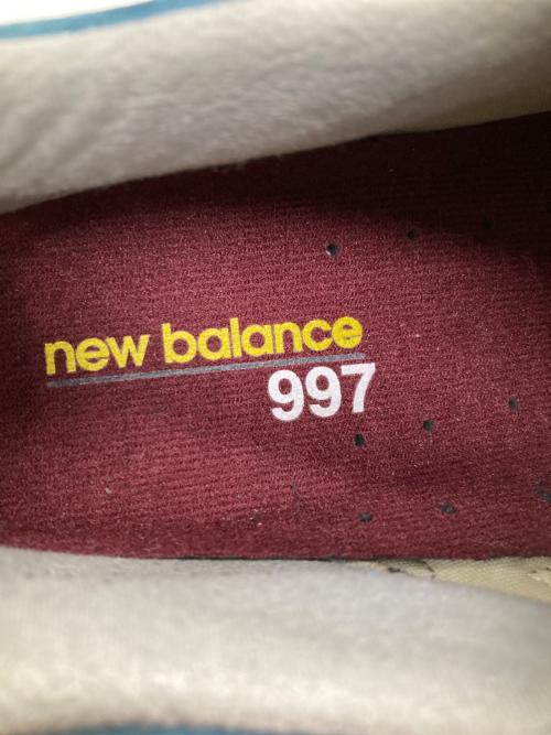 NEW BALANCE（ニューバランス）NEW BALANCE (ニューバランス) M997DTE ローカットスニーカー ブルー サイズ:25の古着・服飾アイテム