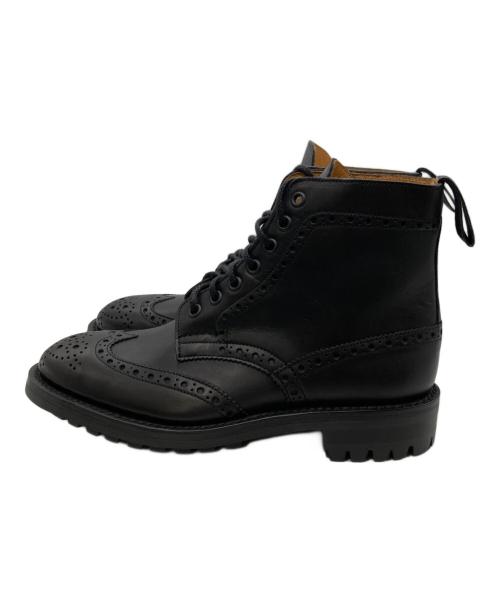 Tricker's（トリッカーズ）Tricker's (トリッカーズ) カントリーブーツ ブラック サイズ:6-5の古着・服飾アイテム