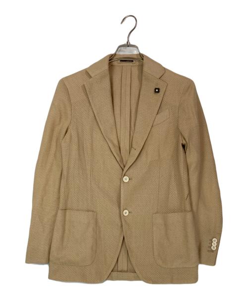 LARDINI（ラルディーニ）LARDINI (ラルディーニ) リネン混3Bテーラードジャケット ベージュ サイズ:44の古着・服飾アイテム