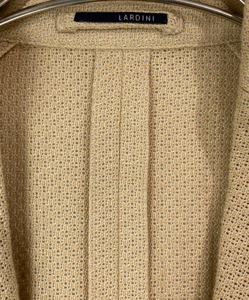 LARDINI（ラルディーニ）LARDINI (ラルディーニ) リネン混3Bテーラードジャケット ベージュ サイズ:44の古着・服飾アイテム