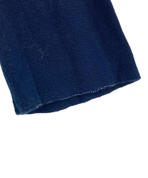 LARDINI（ラルディーニ）LARDINI (ラルディーニ) 2Bニットテーラードジャケット ネイビー サイズ:XSの古着・服飾アイテム