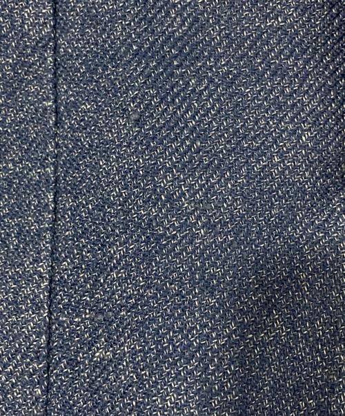 LARDINI（ラルディーニ）LARDINI (ラルディーニ) ウールリネン3Bテーラードジャケット ブルー サイズ:44の古着・服飾アイテム