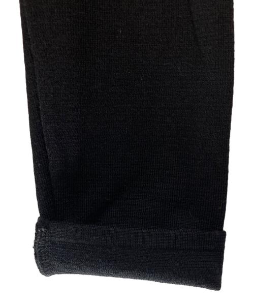 LARDINI（ラルディーニ）LARDINI (ラルディーニ) ウールミラノリブソリッド2Bニットジャケット ブラック サイズ:xsの古着・服飾アイテム