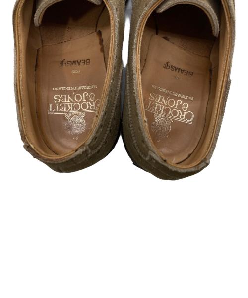 Crockett & Jones（クロケット＆ジョーンズ）Crockett & Jones (クロケット＆ジョーンズ) BEAMS F (ビームスエフ) ウィングチップシューズ ブラウン サイズ:5 1/2Eの古着・服飾アイテム