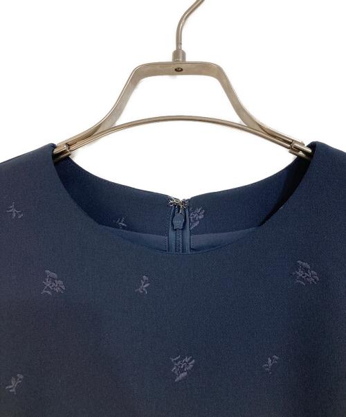 SLOBE IENA（スローブ イエナ）SLOBE IENA (スローブ イエナ) フラワー刺繍セットアップ ネイビー サイズ:36の古着・服飾アイテム