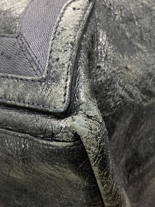 BALENCIAGA（バレンシアガ）BALENCIAGA (バレンシアガ) トートバッグ ネイビーの古着・服飾アイテム