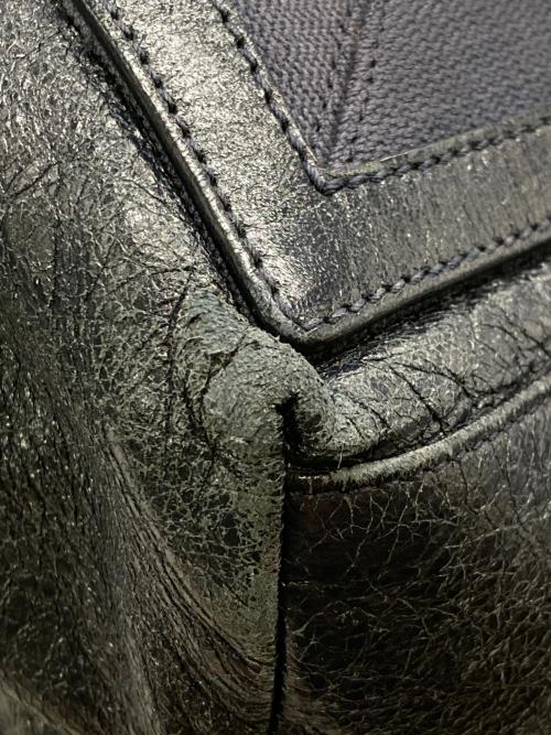BALENCIAGA（バレンシアガ）BALENCIAGA (バレンシアガ) トートバッグ ネイビーの古着・服飾アイテム