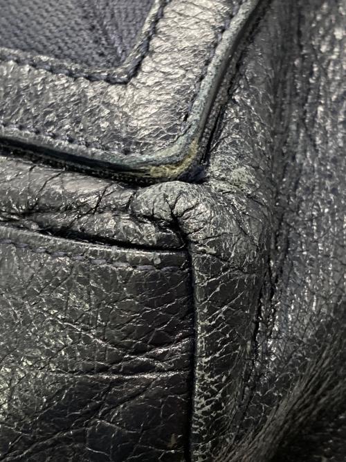 BALENCIAGA（バレンシアガ）BALENCIAGA (バレンシアガ) トートバッグ ネイビーの古着・服飾アイテム