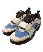 NIKE×Travis Scottナイキ×トラヴィススコット）の古着「Nike Zoom Field Jaxx」｜ブルー×ベージュ