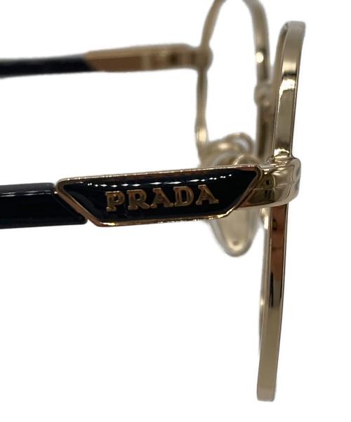 PRADA（プラダ）PRADA (プラダ) メガネフレーム ブラック サイズ:SIZE 53□17の古着・服飾アイテム