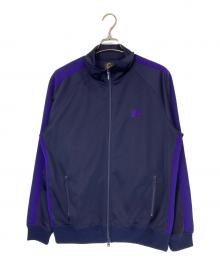 Needles（ニードルズ）の古着「Track Jacket [POLY SMOOTH]」｜パープル×ブラック