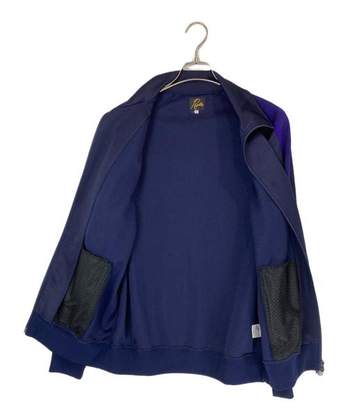 Needles（ニードルズ）Needles (ニードルズ) Track Jacket [POLY SMOOTH] パープル×ブラック サイズ:Lの古着・服飾アイテム