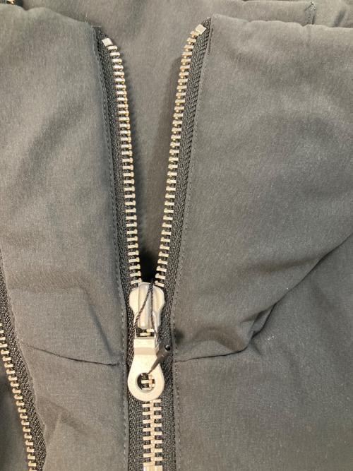 NO ID.（ノーアイディー）NO ID. (ノーアイディー) パデッドライダースハイカラーコート ブラック サイズ:2の古着・服飾アイテム