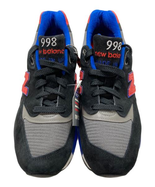 NEW BALANCE（ニューバランス）NEW BALANCE (ニューバランス) M998CBL ブラック×ブルー サイズ:25cm 未使用品の古着・服飾アイテム