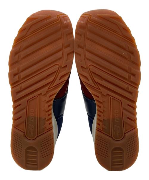 NEW BALANCE（ニューバランス）NEW BALANCE (ニューバランス) M1500MGC ローカットスニーカー ブラウン×ネイビー サイズ:UK7 未使用品の古着・服飾アイテム