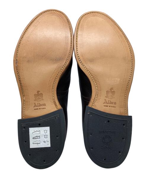 Alden（オールデン）ALDEN (オールデン) TOMORROW LAND (トゥモローランド) 別注Vチップシューズ ブラウン サイズ:6Dの古着・服飾アイテム