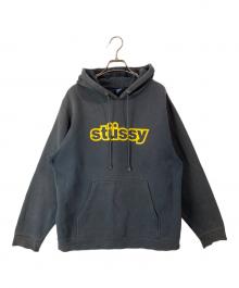 stussy（ステューシー）の古着「プルオーバーパーカー」｜ブラック