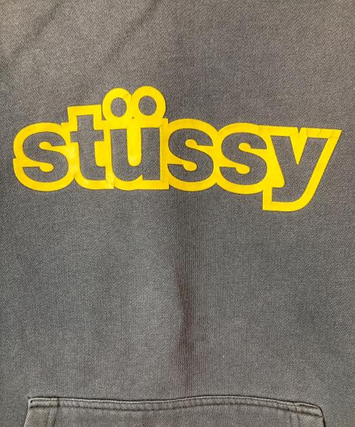 stussy（ステューシー）stussy (ステューシー) プルオーバーパーカー ブラック サイズ:Ｍの古着・服飾アイテム