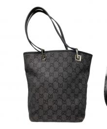 GUCCI（グッチ）の古着「GGキャンバストートバッグ」｜ブラック