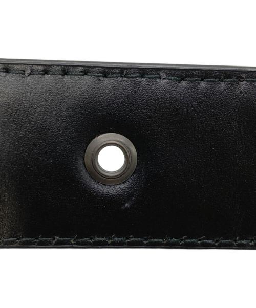 BOTTEGA VENETA（ボッテガベネタ）BOTTEGA VENETA (ボッテガベネタ) イントレチャートベルト ブラック サイズ:90CM/36INCの古着・服飾アイテム