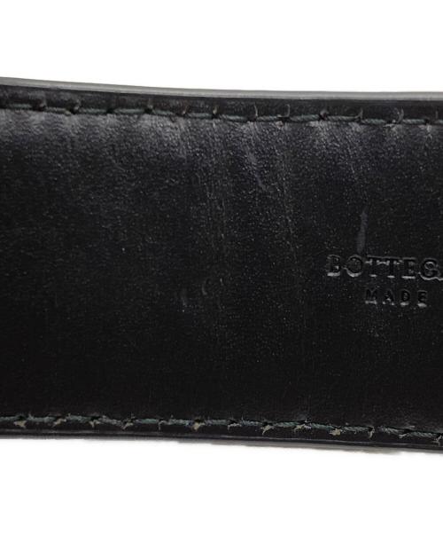 BOTTEGA VENETA（ボッテガベネタ）BOTTEGA VENETA (ボッテガベネタ) イントレチャートベルト ブラック サイズ:90CM/36INCの古着・服飾アイテム