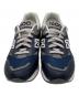 中古・古着 NEW BALANCE (ニューバランス) ローカットスニーカー ネイビー サイズ:26cm：11000円