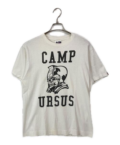 URSUS BAPE（アーサスベイプ）URSUS BAPE (アーサスベイプ) 半袖カットソー ホワイト サイズ:Ｍの古着・服飾アイテム