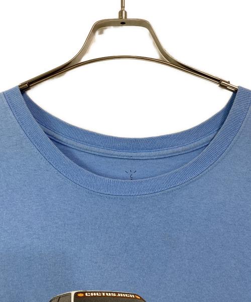 cactus jack（カクタス・ジャック）cactus jack (カクタス・ジャック) プリントTシャツ ブルー サイズ:XXLの古着・服飾アイテム