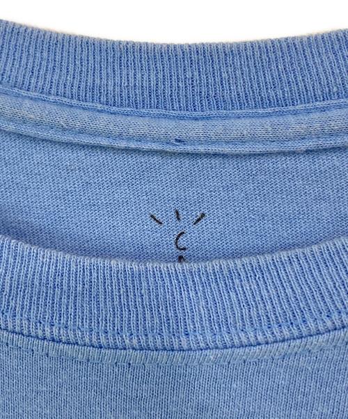 cactus jack（カクタス・ジャック）cactus jack (カクタス・ジャック) プリントTシャツ ブルー サイズ:XXLの古着・服飾アイテム