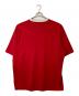 MARITHE+FRANCOIS GIRBAUD (マリテフランソワジルボー) 半袖カットソー レッド×ネイビー サイズ:3XL：6000円