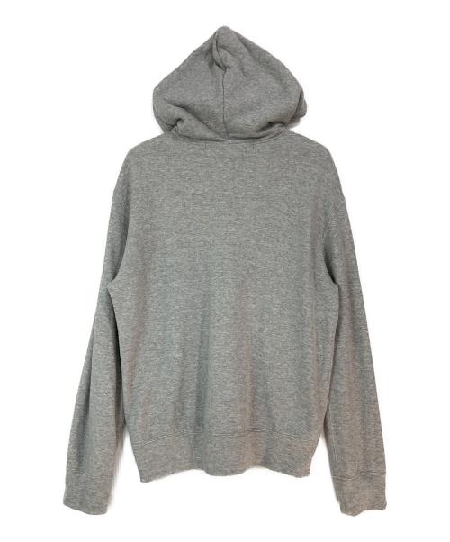 PLAY COMME des GARCONS（プレイコムデギャルソン）PLAY COMME des GARCONS (プレイコムデギャルソン) ハートロゴジップパーカー グレー サイズ:Mの古着・服飾アイテム