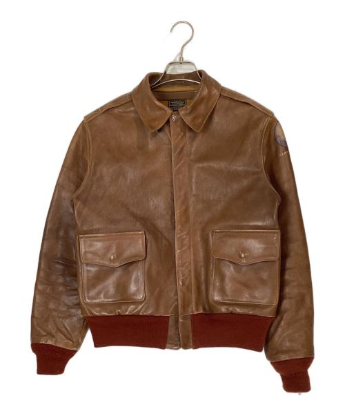 BUZZ RICKSON'S（バズリクソンズ）Buzz Rickson's (バズリクソンズ) A-2フライトジャケット ブラウン サイズ:38の古着・服飾アイテム