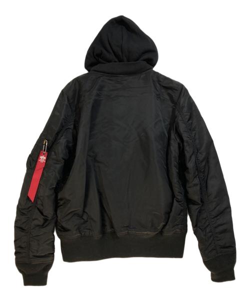 ALPHA（アルファ）ALPHA (アルファ) MA-1 NATUS フライトジャケット ブラック サイズ:Ⅿの古着・服飾アイテム